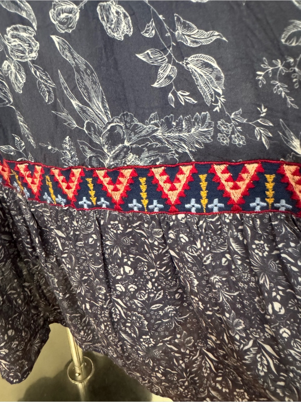 Sundance Talulah Embroidered Boho Floral Dress - Small - Picture 7 of 10